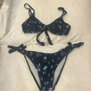 Shein blue bikini